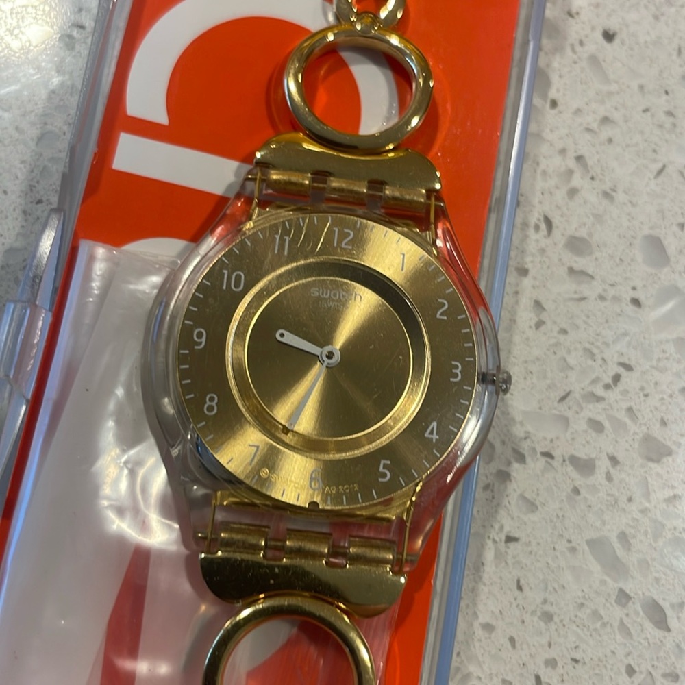 Swatch watch.